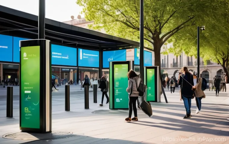 기후변화 관측을 위한 지속 가능한 접근 - **Urban Air Quality Monitoring in a Lively City Square**
"A vibrant, bustling city square in a S...
