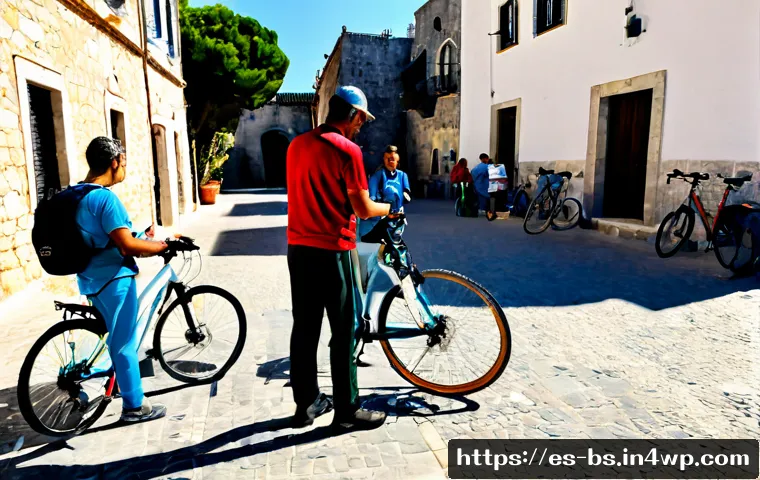 Home 17 시민 과학으로 기후변화 문제 해결하기 - Photorealistic citizen science climate project in a sunny Spanish coastal town, diverse adult volunt...